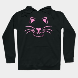 Help Cats Lick FIP Rainbow Pink version Hoodie